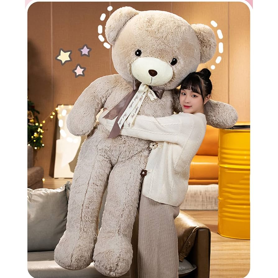 テディベア　特大ぬいぐるみ　クッション　抱き枕 5005.jpg