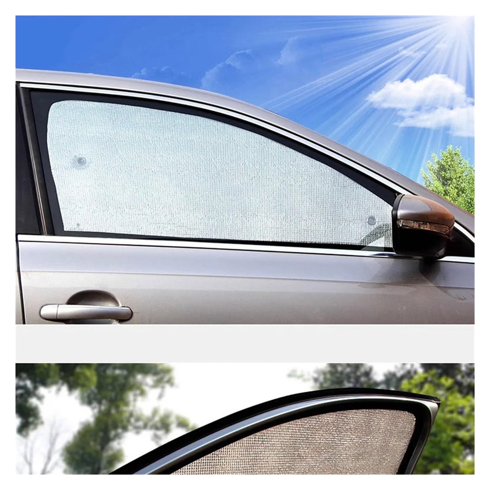 Parasol Parabrisas Coche Para Hyundai Para H-1 Para Cargo Para Imax Para Grand Para Starex Para TQ 2007-2023 Cubiertas Parasoles Parabrisas Trasero Alfombrilla Accesorios Coche Sol Sombra(Rear sunshad