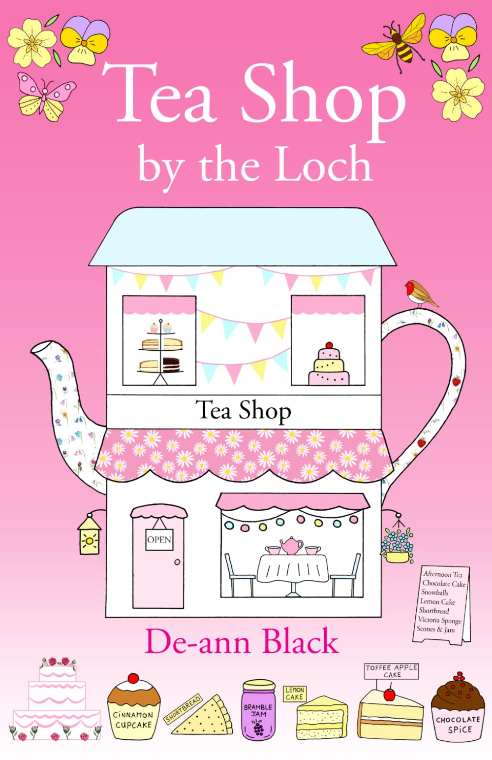 Tea Shop by the Loch: Cakes, Crafts, Ceilidh & Ballroom Dancing at the Castle in Scotland (Scottish Loch Romance series)