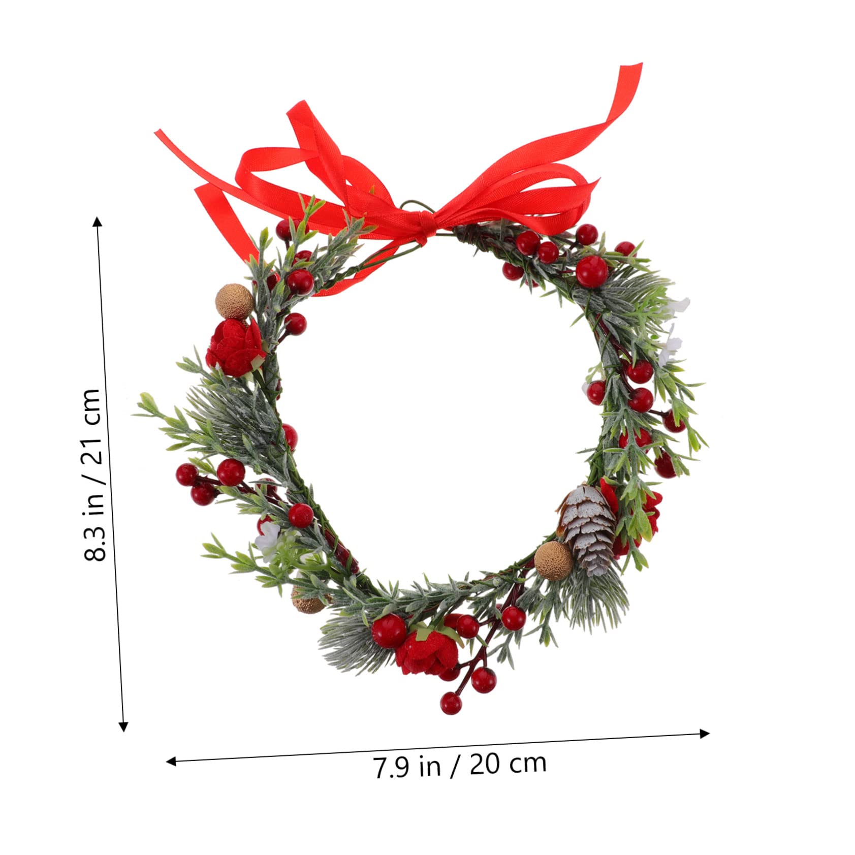 GALPADA 4stücke Künstlicher Blumenkranz Haarschmuck Mit Blättern Stilvolles Haarband Für Festivals Hochzeiten Und Kostüme Dekorative Krone Für Frauen Und Mädchen