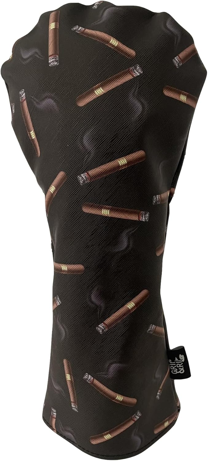 Golf Headcover | Grip & Rip Class Model | Fits All Drivers & Woods | Elastic Retention for Great Fit and Style on The Course