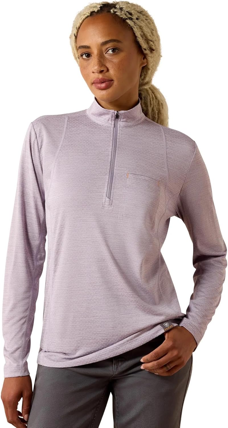 ARIAT Women's Rebar Evolution 1/2 Zip Top