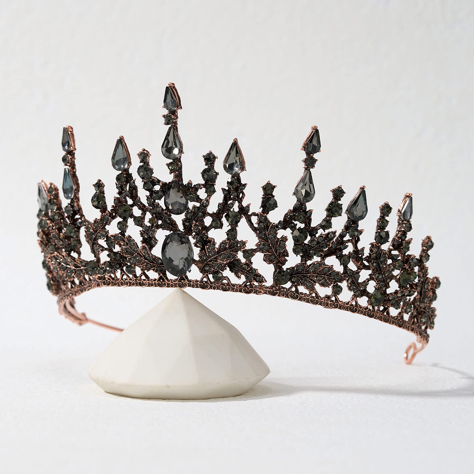 Buy SWEETV Gothic Tiaras and Crowns for Women, Black Queen Crown, Goth