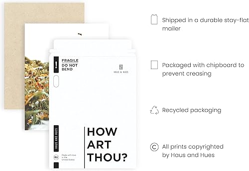 Miniatura 3 de HAUS AND HUES Póster de pared de insectos con diseño de abeja y abejas de miel, pósteres florales vintage e impresiones botánicas de flores,