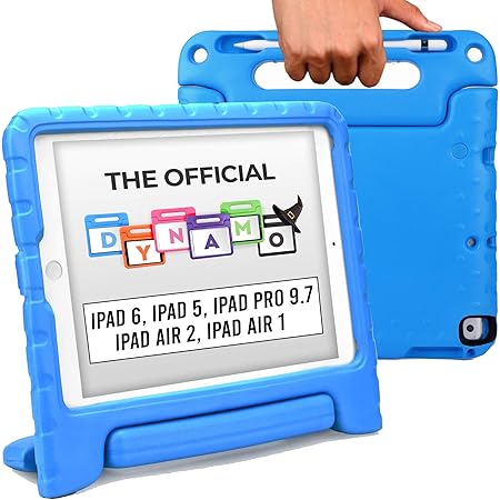 Amazon Bam Bino Cases Hero キッズ ケース Ipad 9 7 18 17 Air2 Pro 9 7 Air 子供 軽量 耐衝撃 ショルダー 無毒性eva スタンド ハンドル ターコイズブルー Bam Bino Cases タブレットケース 通販