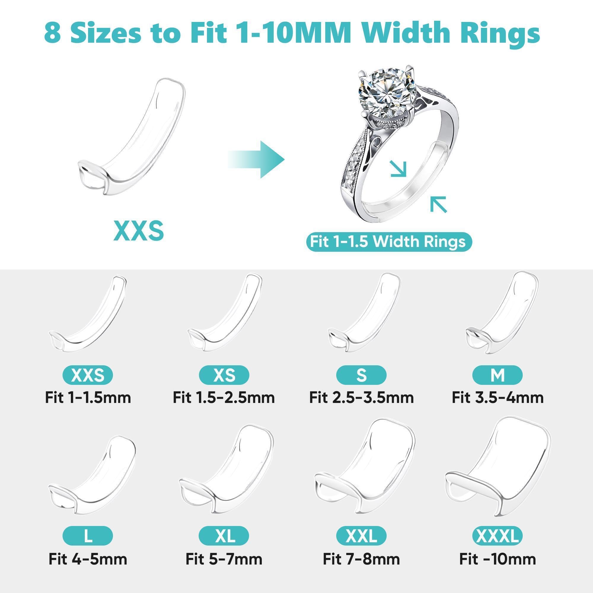 Amazon.com: Invisible Ring Size Adjuster for Loose Rings Ring