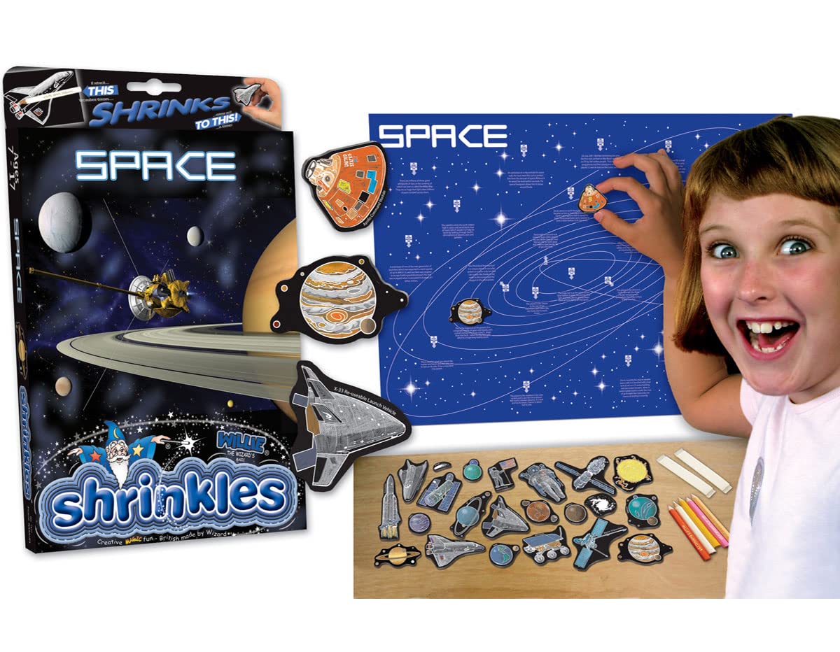 Space Magic Plastic Kit with 6 Designs and Accessories