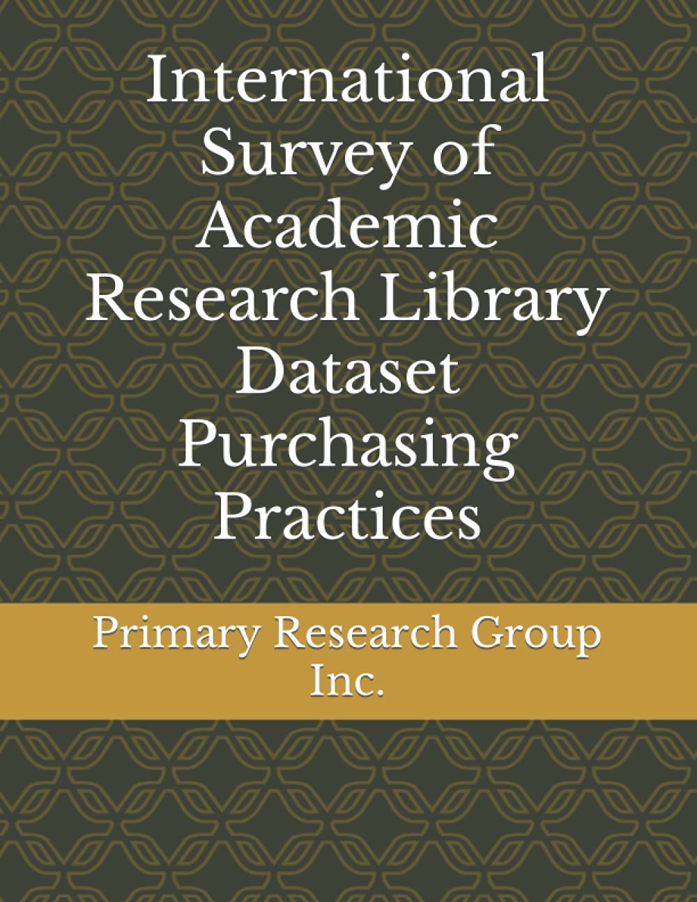 International Survey of Academic Research Library Dataset Purchasing Practices