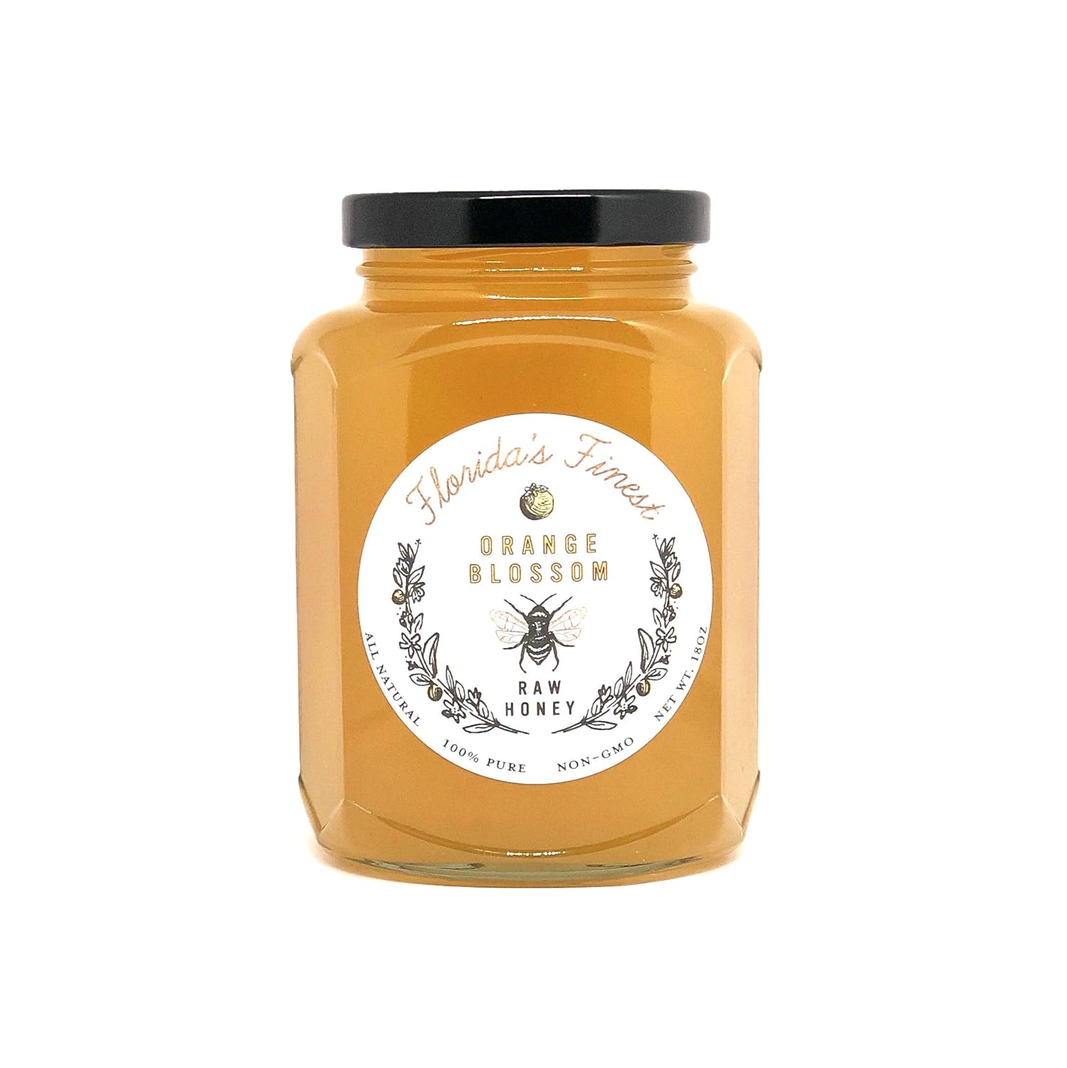 Orange Blossom Raw Honey AllNatural Food and Health