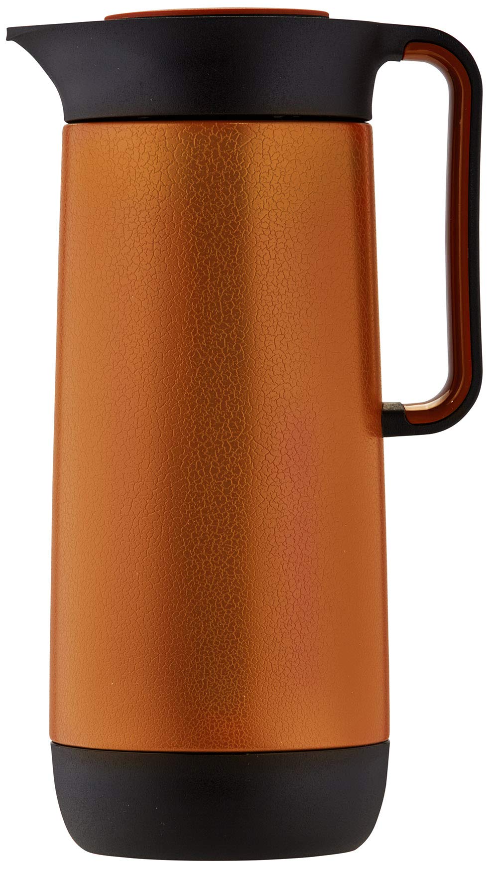 Helios Plastic 1 Liter Vacuum Flask, Camel/ Black, 6554- 71136Camel/ Blck