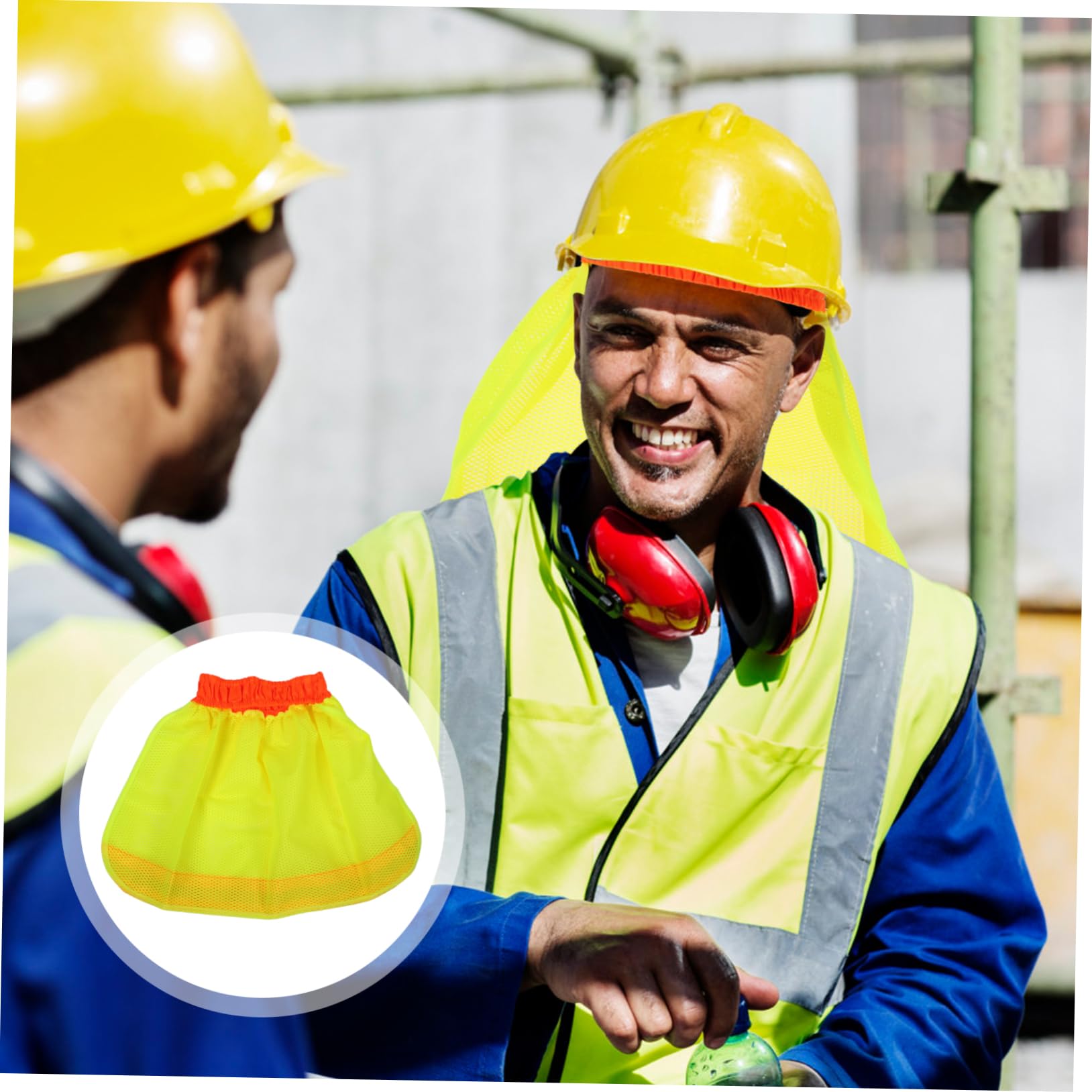 HOMSFOU Casco Di Sicurezza Riflettente Casco Ad Alta Protezione Solare Cappello Di Protezione UV Cappello Da Sole A Larga Cappello Da Sole Da Donna Cappello In Rete Cappello