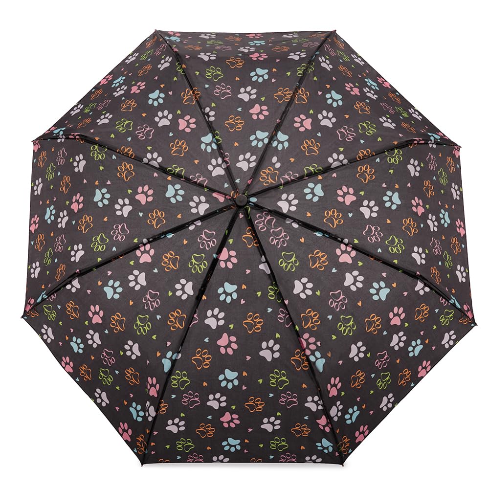 Undercover Paw Print Supermini Umbrella UU0424