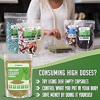 Vista 5 de XPRS Nutra Polvo de apio orgánico - Polvo orgánico fresco antioxidante - Polvo de apio orgánico premium orgánico - Polvo fresco de apio vegano