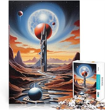 Alien Architecture No 32000 Piece Puzzle For Adults Educational Games Home Decoration is ideal as gifts for the whole family 70x100cm