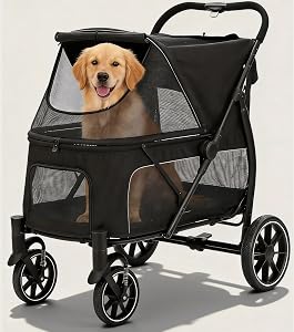 Pet Stroller Jogging Large Breed