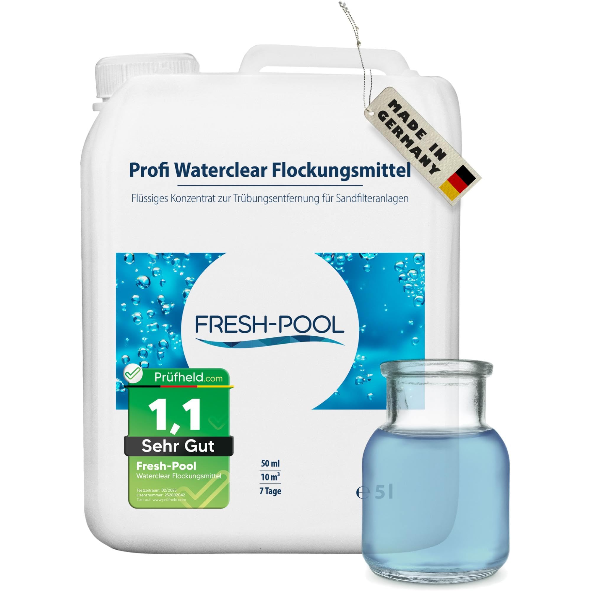 Pool Fresh-Pool Profi Waterclear Flockungsmittel 5 Liter