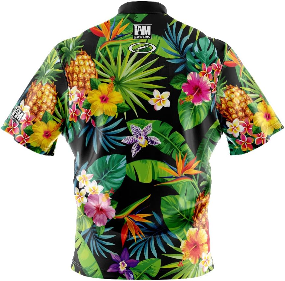 Logo Infusion Dye-Sublimated Bowling Jersey (Sash Collar) - I AM Bowling Fun Design 2033-ST - Storm