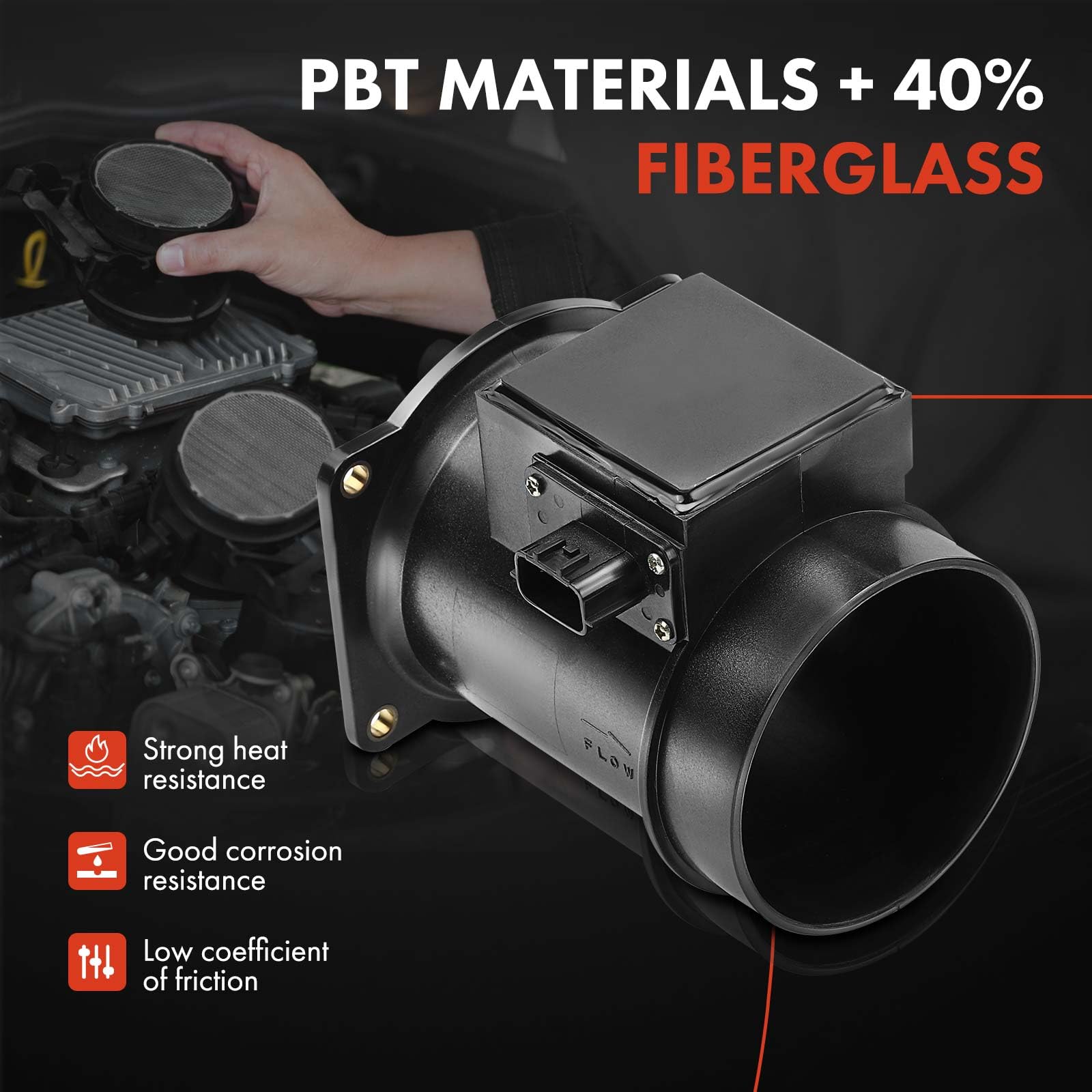 Amazon.com: A-Premium Mass Air Flow Sensor Assembly [3 Pins