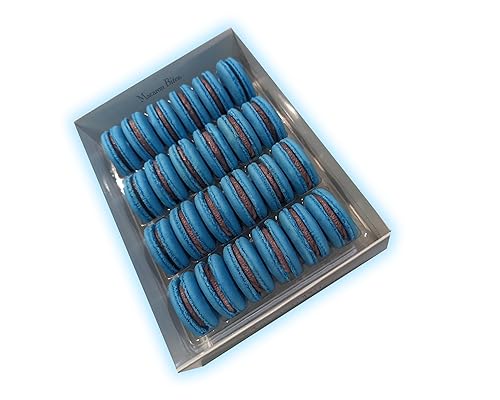 Miniatura 9 de Caja de regalo de galletas de macaron de vainilla - 24 unidades
