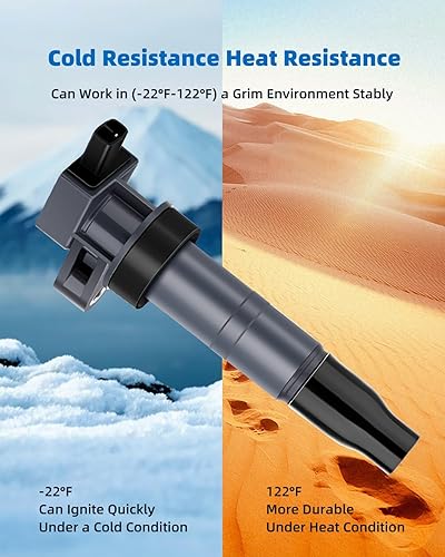 Vista 591 de ECCPP Bobinas de encendido portátiles de repuesto para automóvil compatibles con Infiniti I30/para Nissan Maxima 3.0L V6 2000-2001 Reemplazo