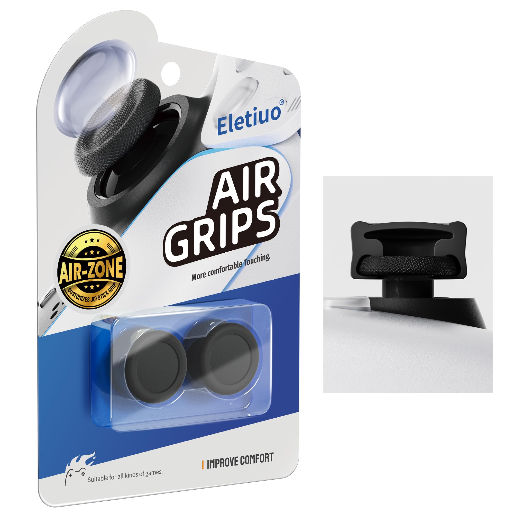 Ps5 Control Freaks 12pcs Joystick Grip For Ps5 Ps4 Controller