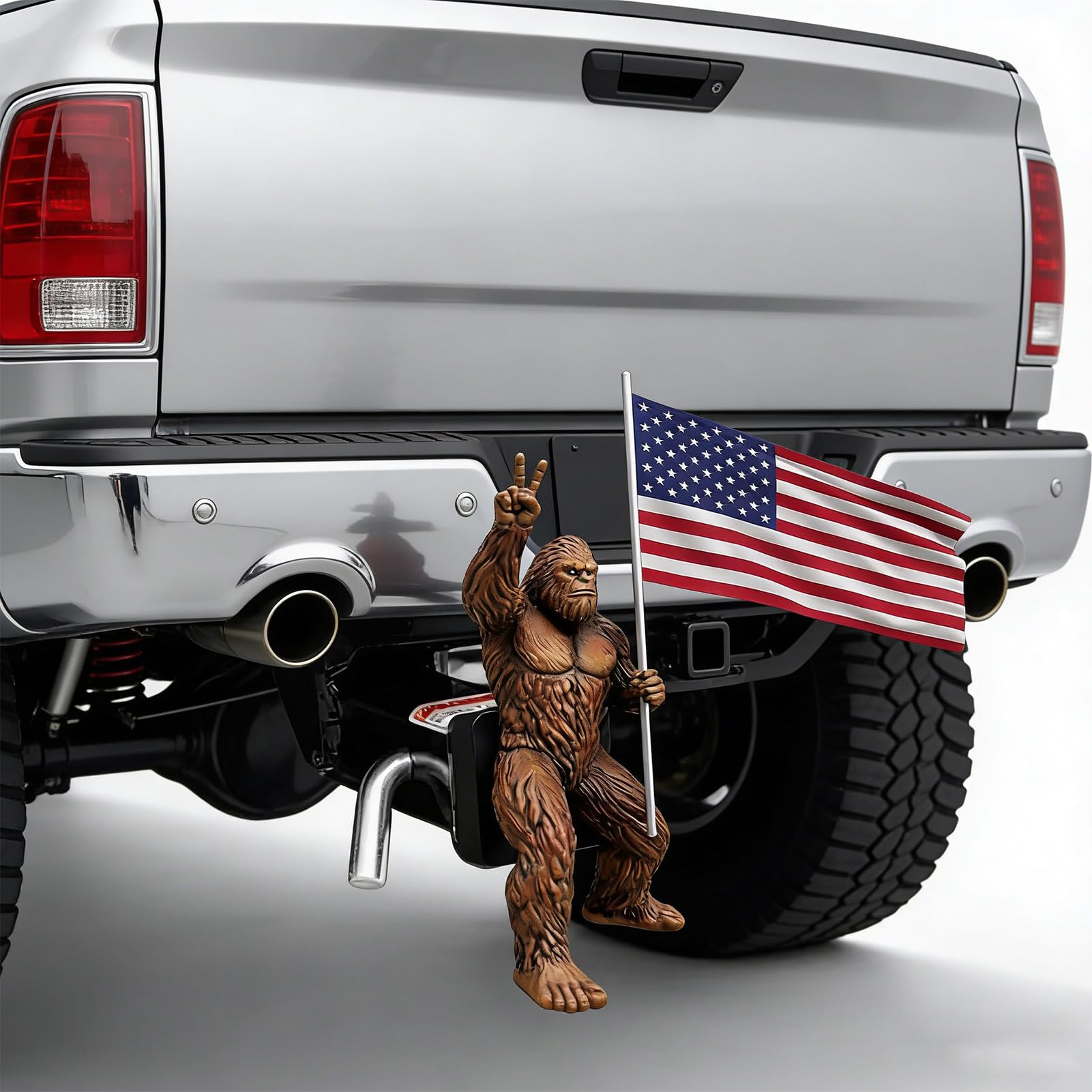 Patriot Trailer Hitch Funny Patriotic Hitch Cover for 2 Inch Receivers Patriotic Truck Accessory for Men Car Accessories