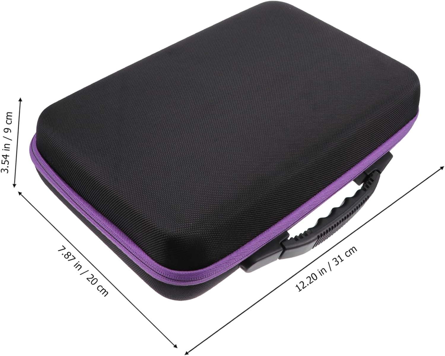 Essential Oil Storage Organizer Bag for Bottles Portable Essential Oil Carrying Case Soft Dividers for Travel and Display from Sunlight and Damage