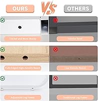 Vista 4 de Escritorio de tocador con luces y espejo, mesa de maquillaje de 35 pulgadas de ancho, diseño multifuncional 3 en 1 como escritorio de computadora