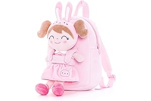 Gloveleya Bunny Plush Kids Backpack for Girls Age 2
