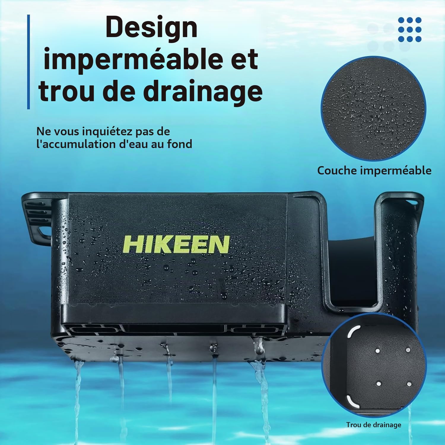 BOOSTEADY Porte-gobelet de kayak multifonction pour bateau, porte-gobelet, porte-outils de pêche, porte-outils de pêche