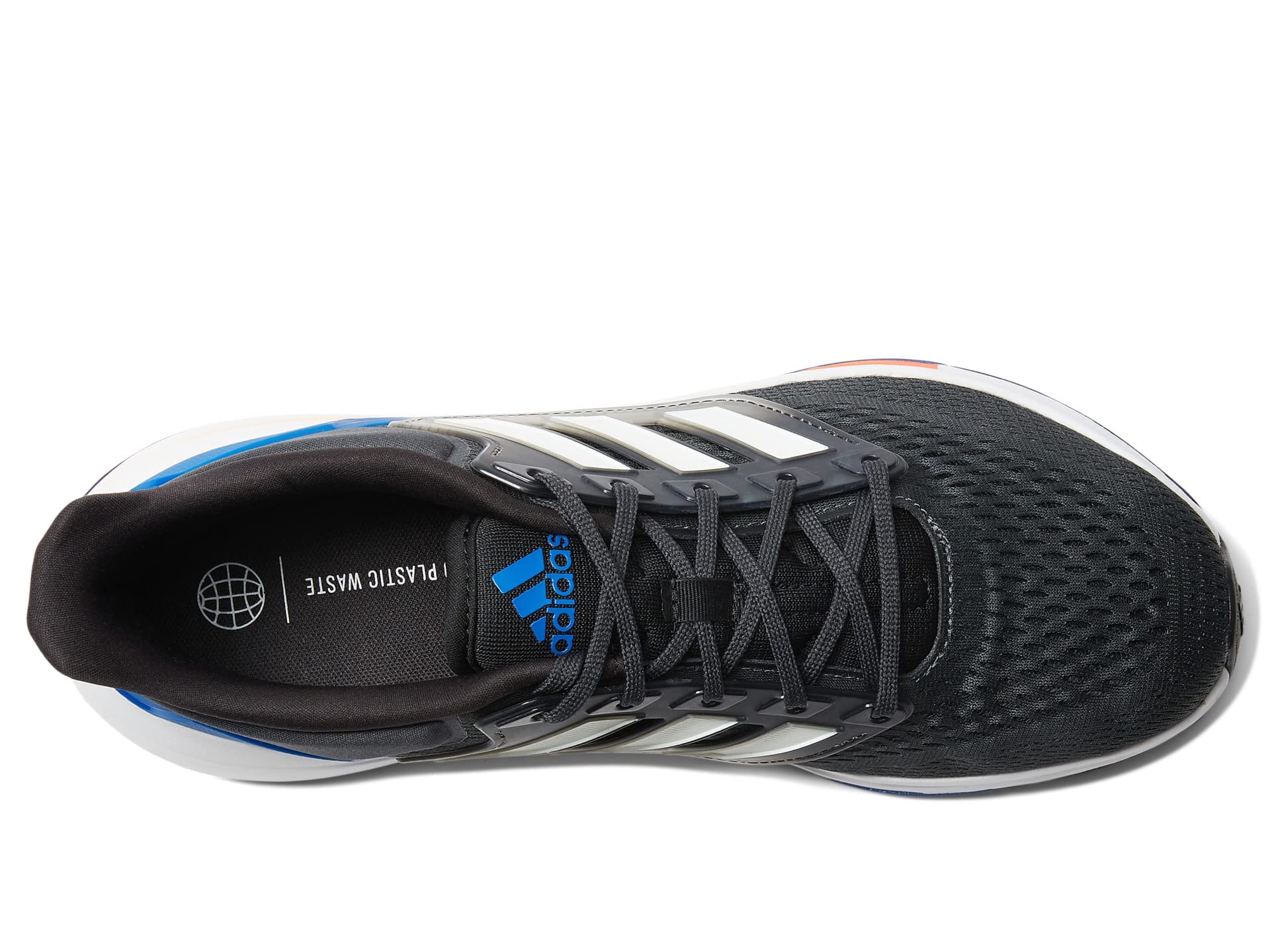 adidas EQ21 Run Carbon/Off-White/Team Royal Blue 14 D (M)