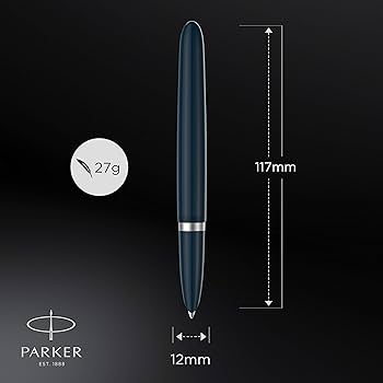 PARKER パーカー 万年筆 F 細字 51 ミッドナイトブルーCT PARKER パーカー 万年筆 F 細字 51 ミッドナイトブルーCT Amazon