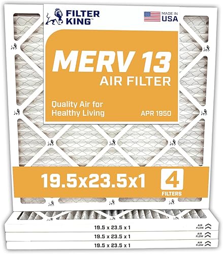 Miniatura 10 de Filtro Filter King hvac, plisado, filtro de aire para horno, aire acondicionado, protección contra moho y polen, reducción de alérgenos, aumenta la