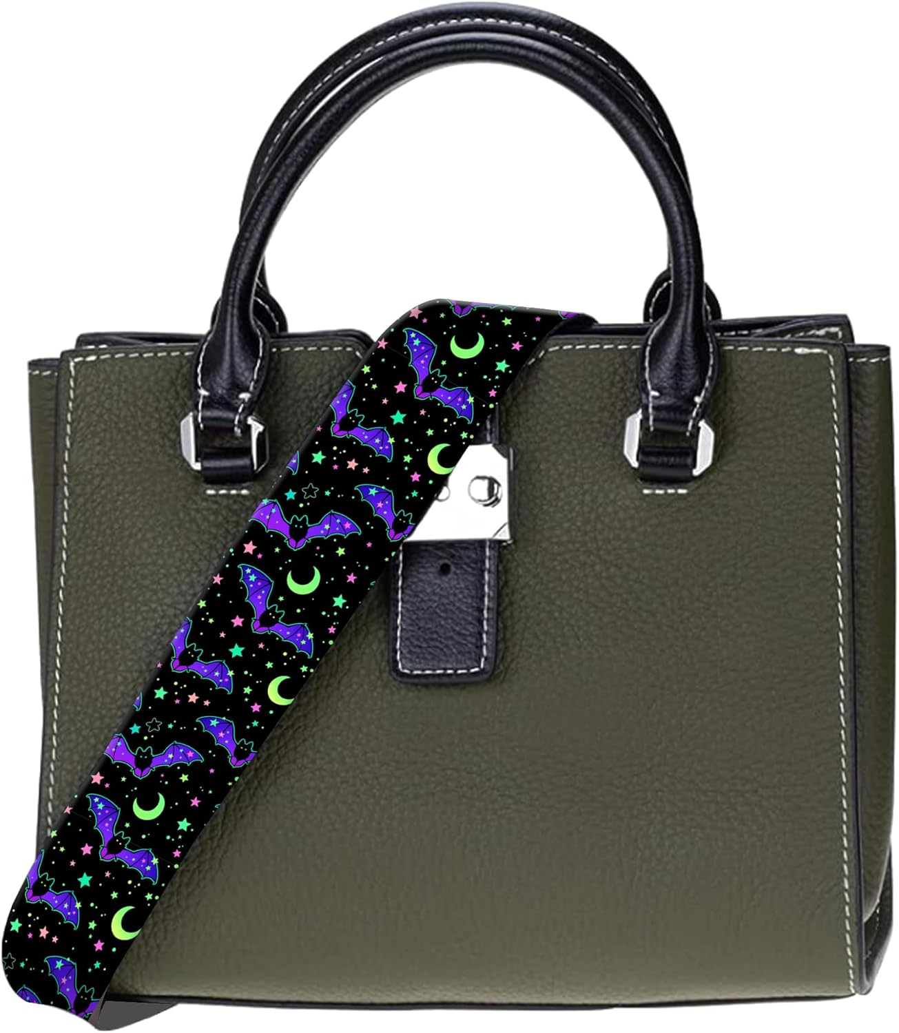 Purse Strap Replacement Crossbody 2" Wide Shoulder Strap, Cute Handbag Strap Bag Strap Replacement Belts Adjustable - Image 3