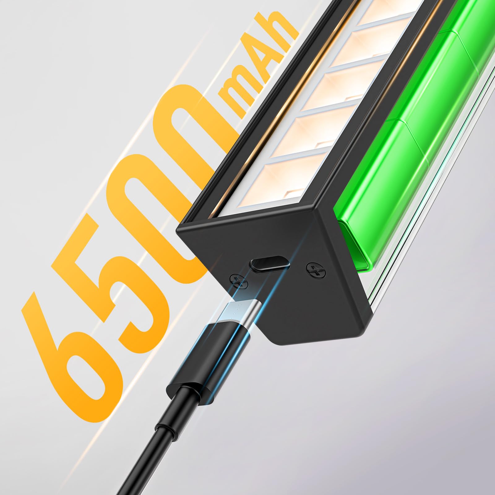 LABOREDUCER Luces de imagen para pared, 6500 mAh, funciona con pilas, con control remoto, luz de imagen recargable para interiores, regulable y 3 temperaturas de color para marco de diana