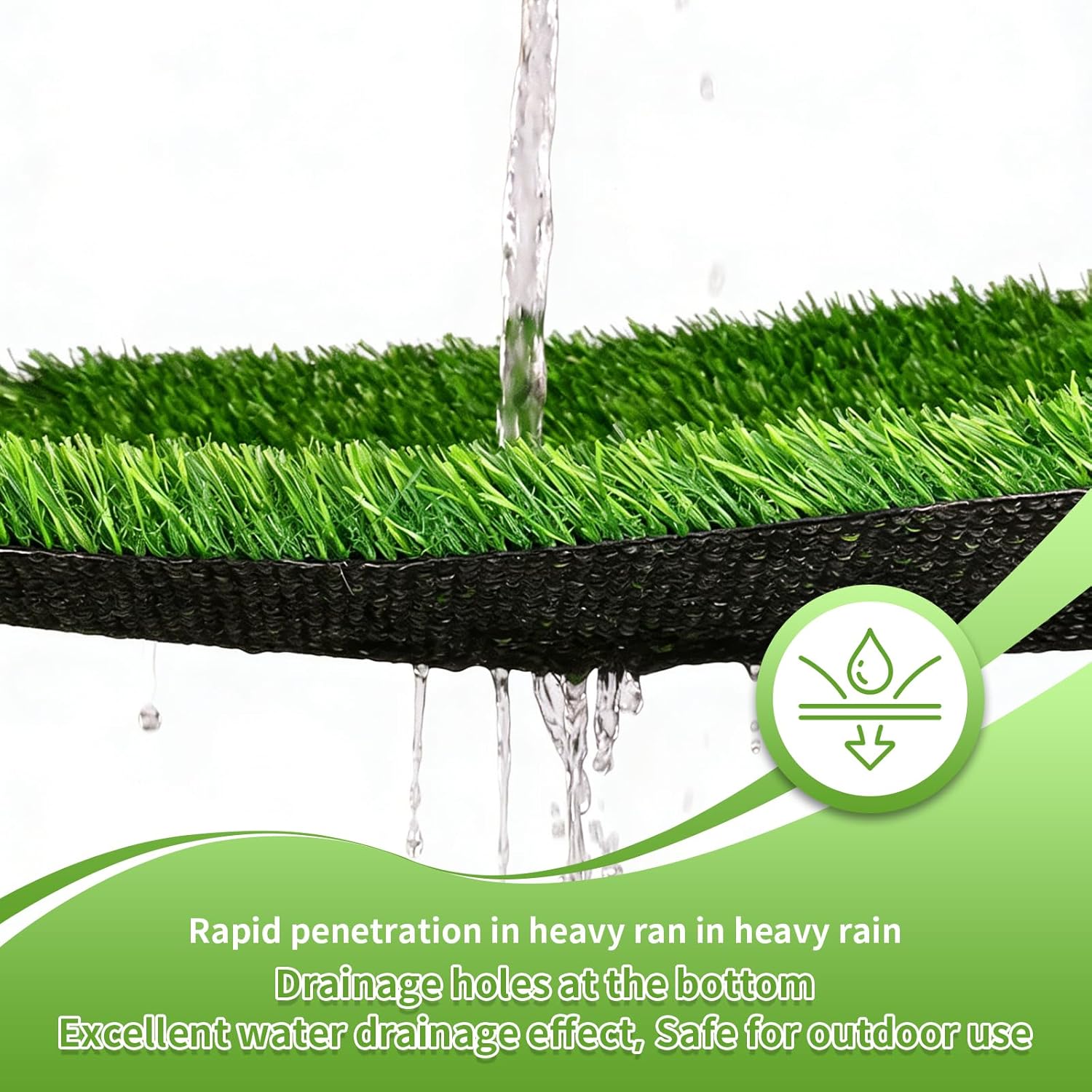 Fake Grass, Artificial Grass for Dogs,Artificial Turf Grass Outdoor, for Pet,Muddy Mats for Dogs