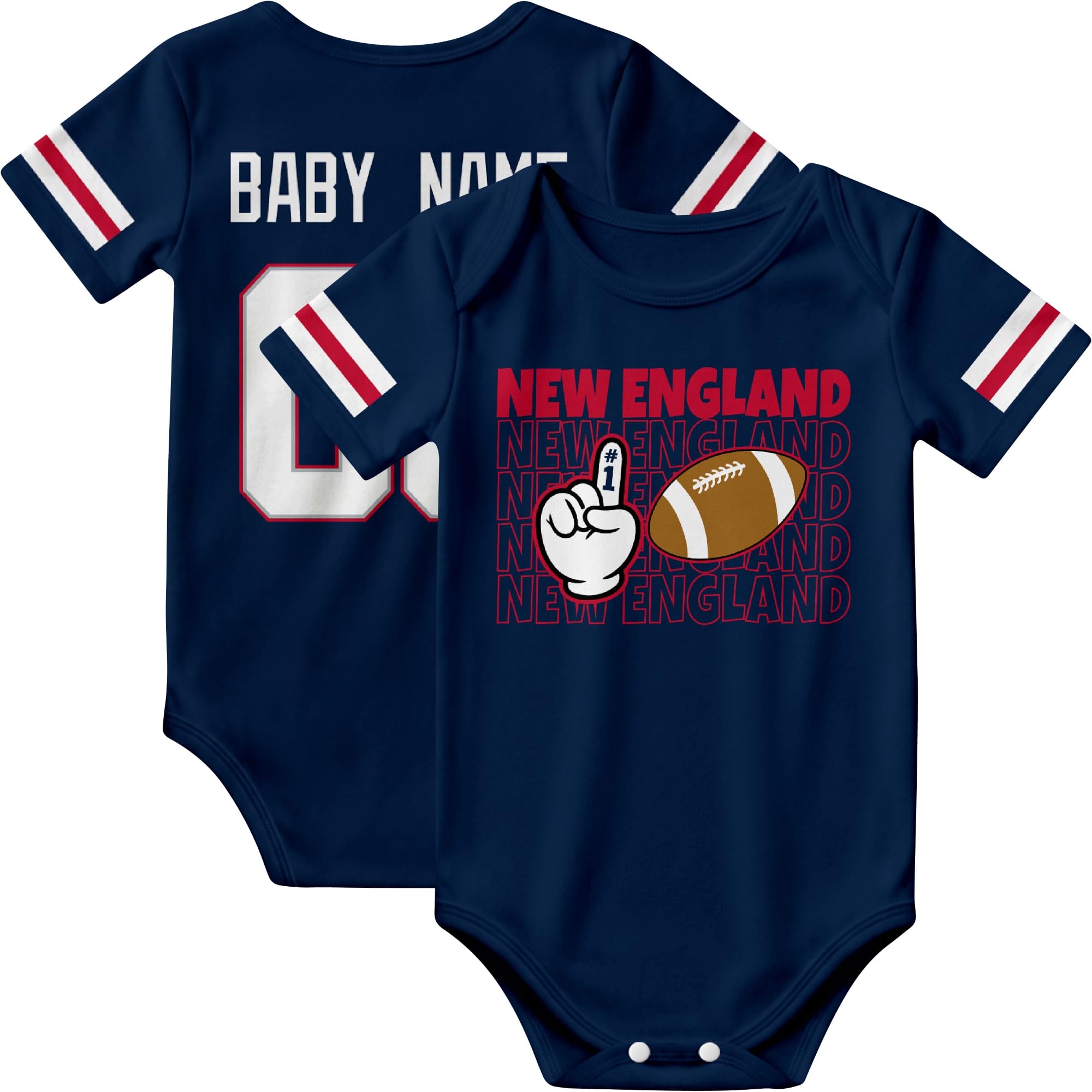 KREDE Baby Clothes Custom Name Bodysuit for Baby Boy Gifts
