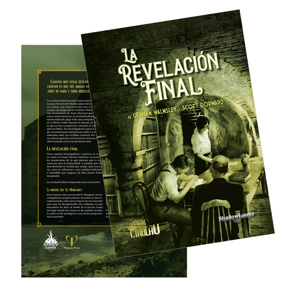 El Rastro de Cthulhu - La revelación Final - Juego de rol en Español