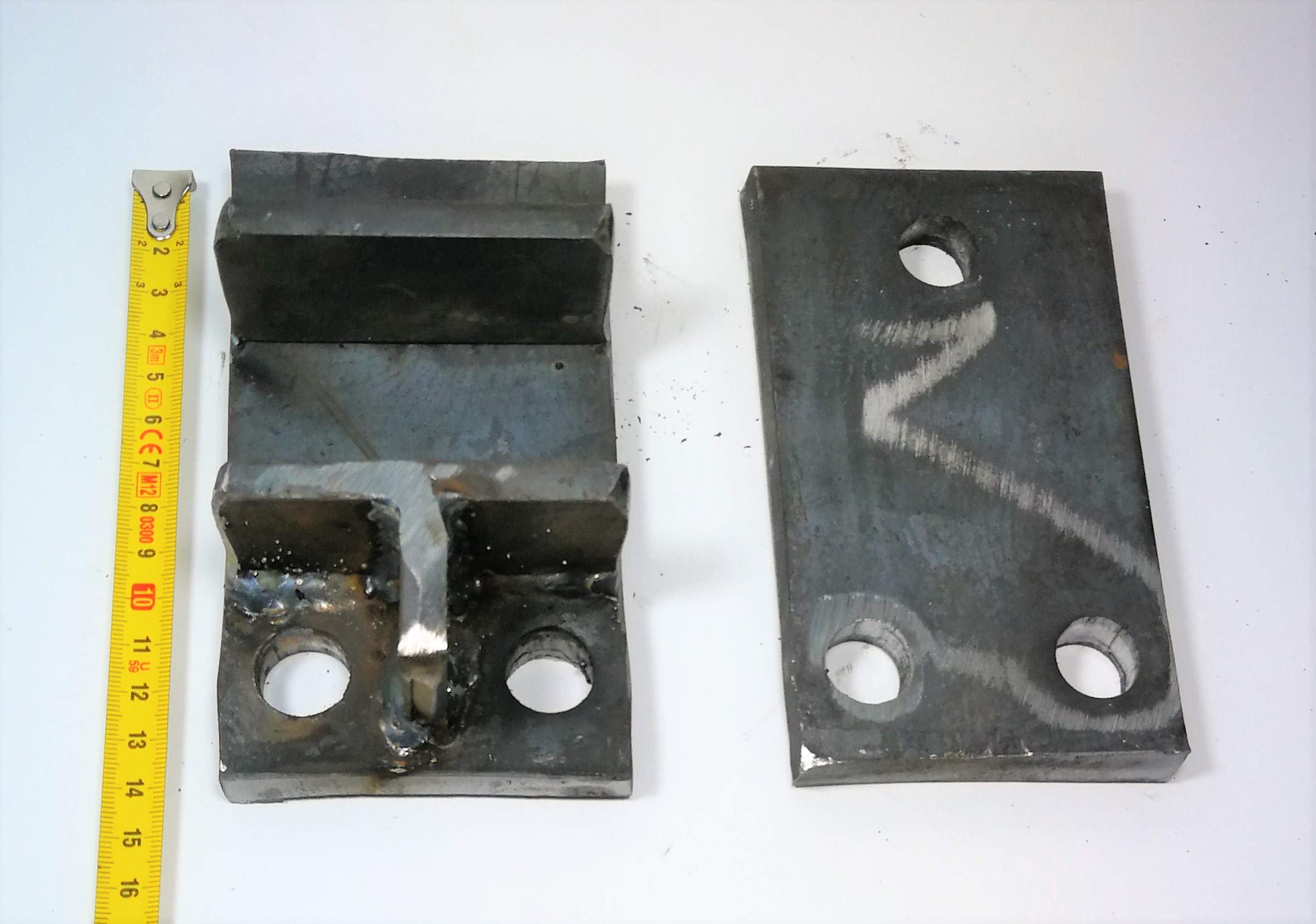 Mordaza Nudo Amarre para Brazos arado de cultivador de 27mm y chasis 45x45. Tipo clásico