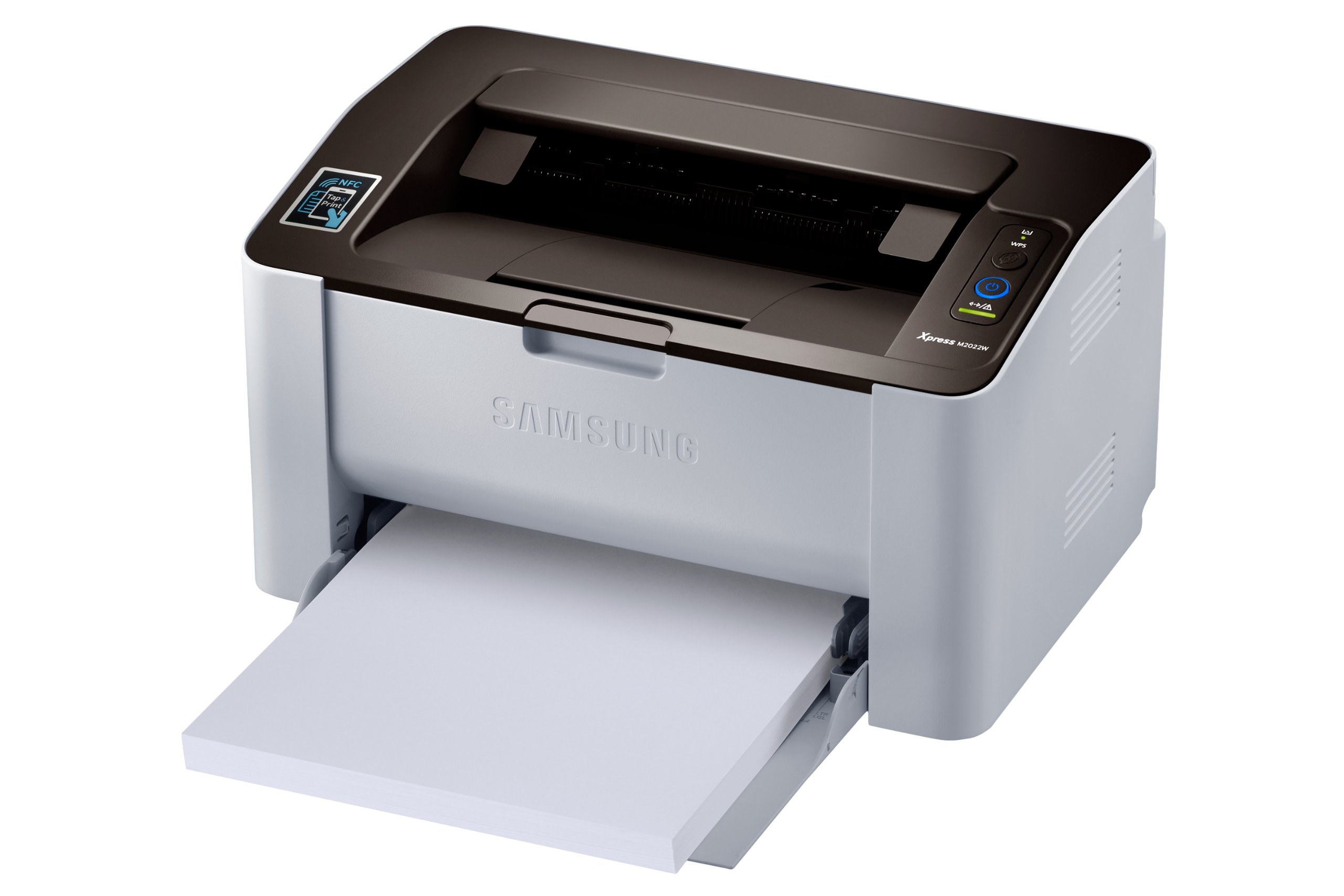 SAMSUNG Xpress SL-M2022W Imprimante Laser (1200 x 1200 dpi, 20 ppm), Blanc et Noir