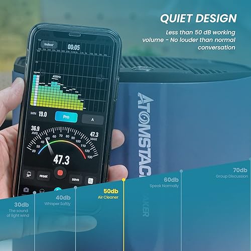 Miniatura 7 de ATOMSTACK MAKER Purificador de aire D2 para grabador láser purificador de humo para grabador láser con 8 capas de filtro compatible con Atomstack