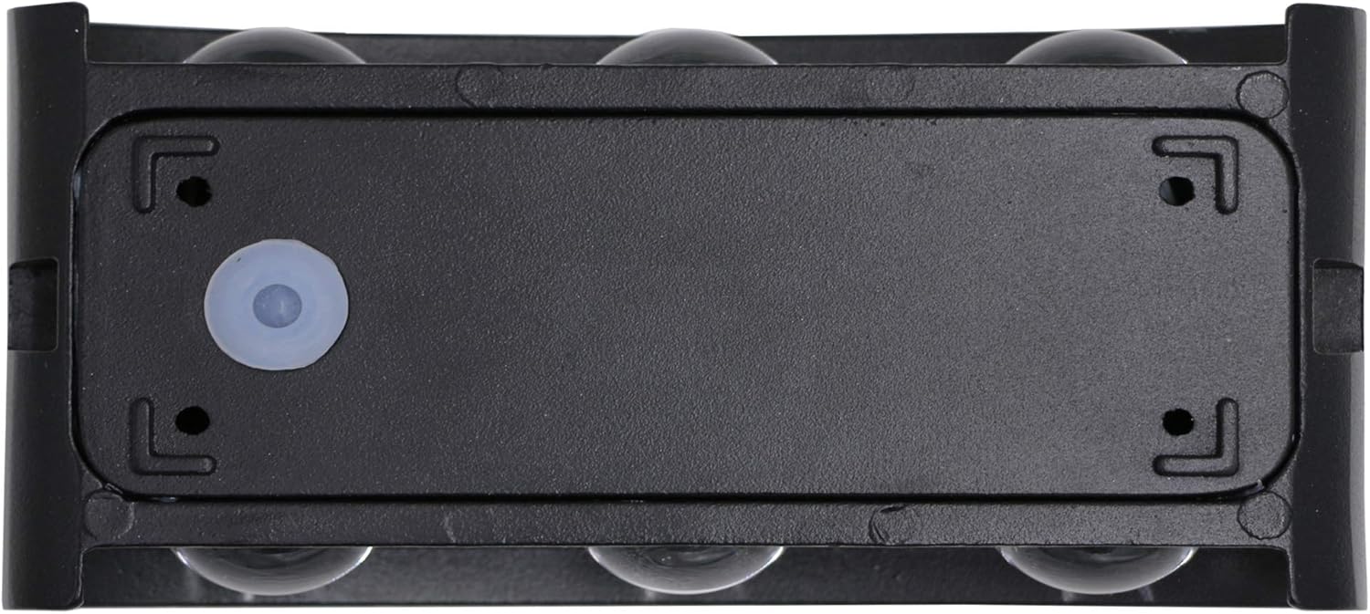 18W LED Outdoor Exterior Wall Sconces Up/Down Light Fixture Lamp Black Finish Warm White