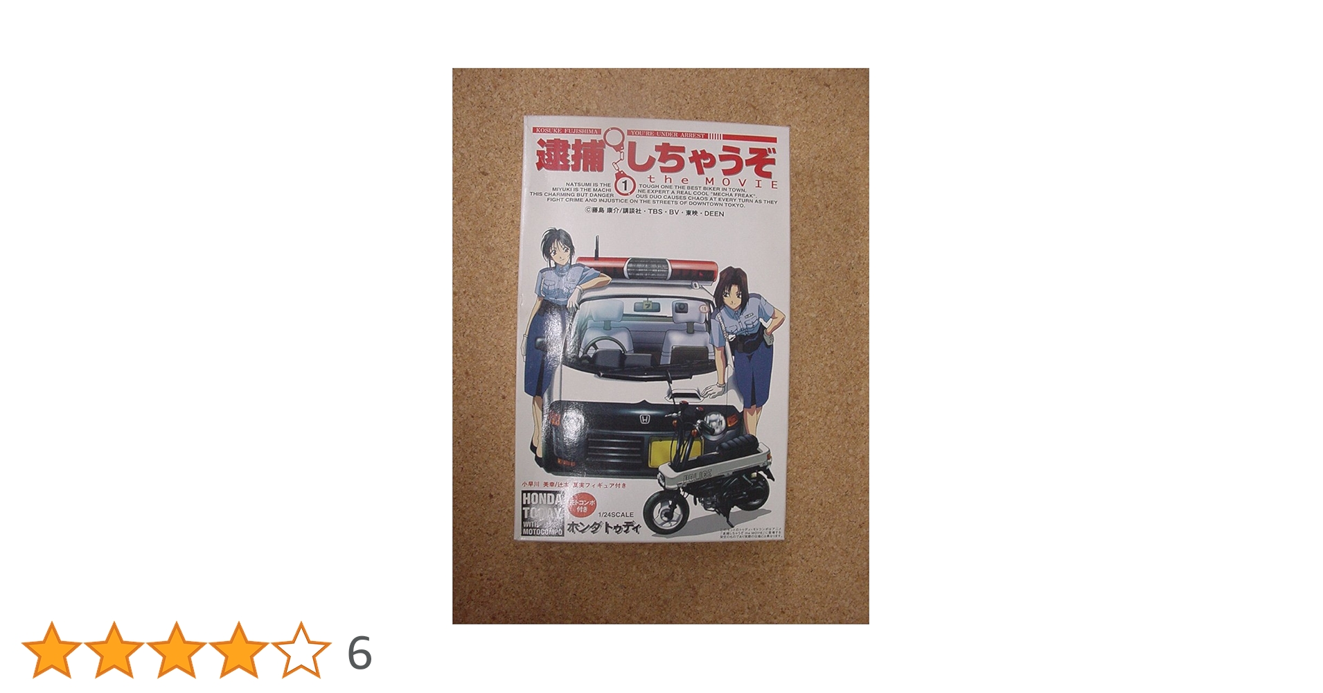 Amazon | 1/24フジミ 逮捕しちゃうぞ the MOVIE ホンダTODAY