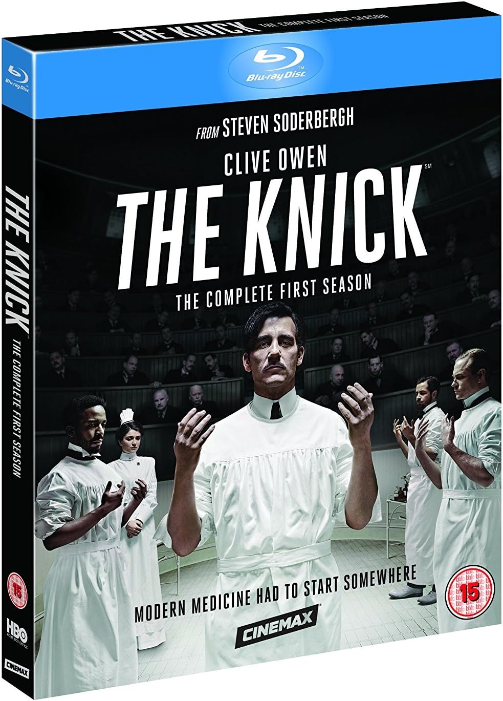 Steven Soderbergh's: The Knick: Complete Season 1 (4-Disc Box Set) (Uncut | Slipcase Packaging | Region Free Blu-ray | UK Import)