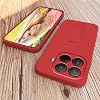 para Xiaomi 17T Funda con Soporte, Funda de Silicona Líquida Delgada para Xiaomi 17T con Cordón de Muñeca, Protectora a Prueba de Golpes (Rojo) 3
