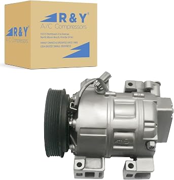 ضاغط تكييف الهواء RYC FG664 يناسب نيسان ألتيما 2.5 لتر 2007 ، 2008 ، 2009 ، 2010 ، 2011 ، 2012 ؛ يناسب نيسان سنترا 2.5 لتر 2007 ، 2008 ، 2009 ، 2010 ، 201. لا تناسب النماذج الهجينة