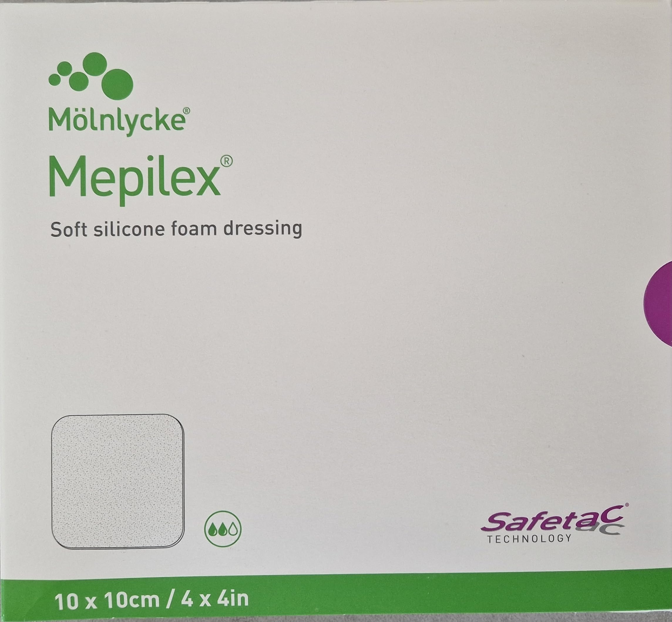 MEPILEX 10 x 10 cm foam bandage