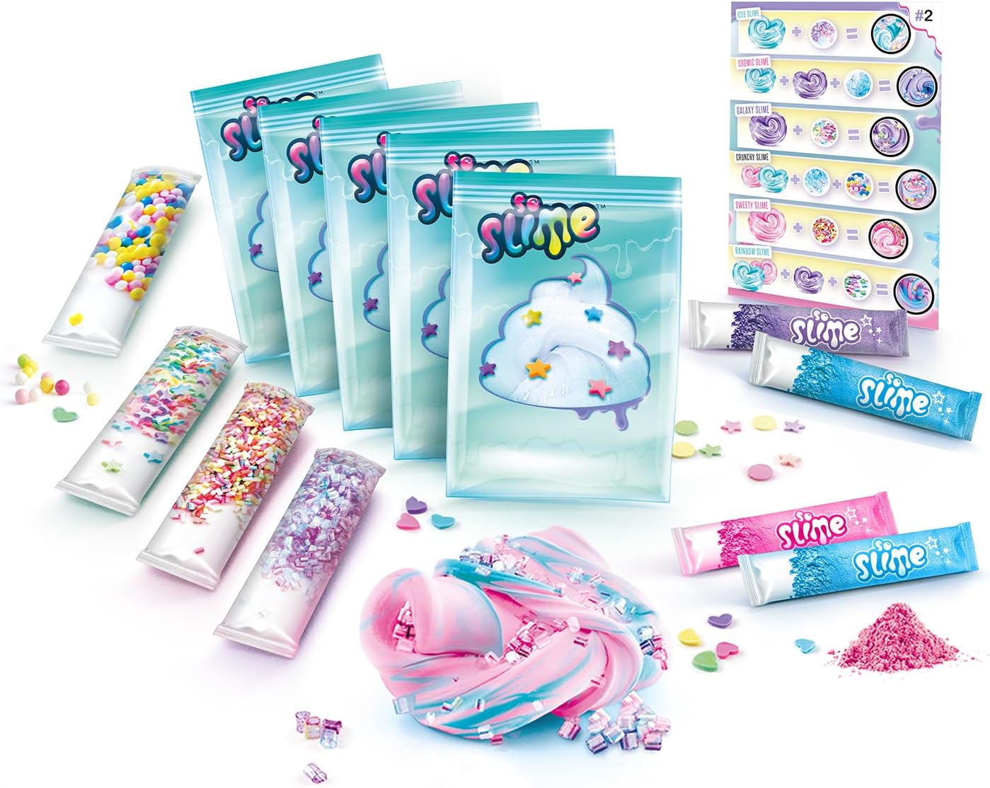 So Slime Twist and Slime Kit, Create Marbled Slime, Fun mess free slime for kids!