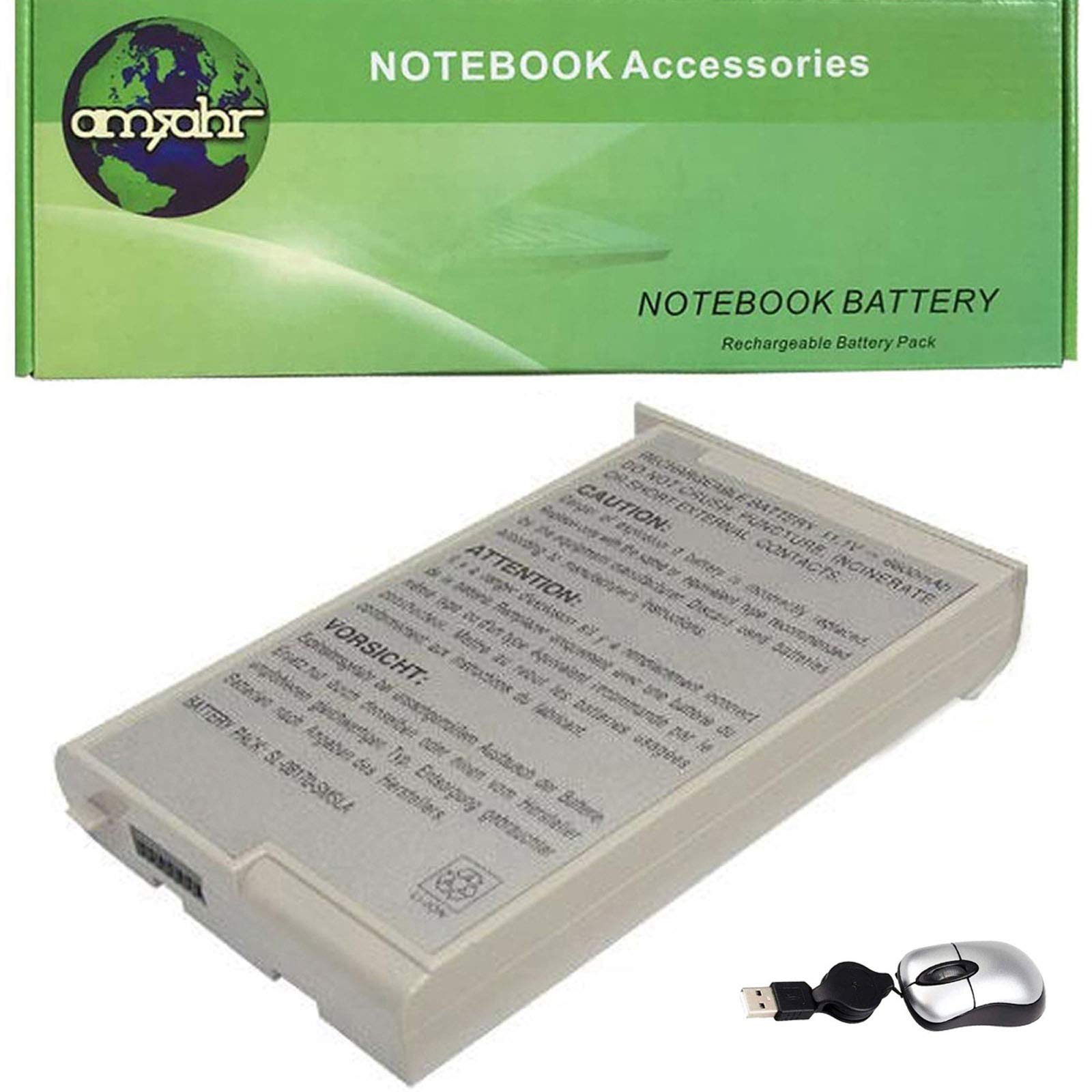 Batería para portátiles ADVNT 442671200001 con mini ratón óptico de regalo 5