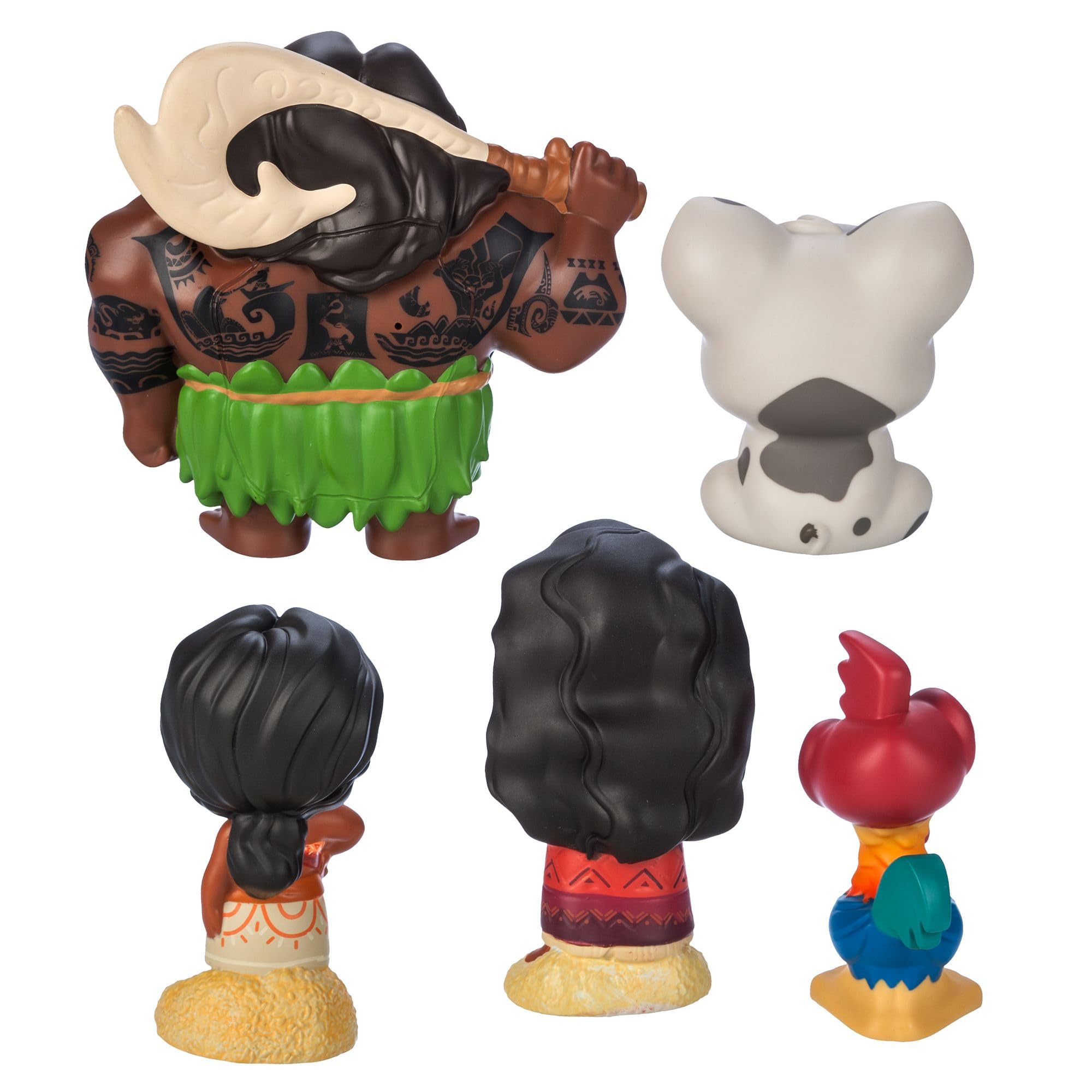 Disney Store Set da bagno ufficiale (Moana 2) – Accessori da bagno per bambini con amati personaggi Disney, colorati e divertenti elementi essenziali per il bagno per bambini, adatto a tutte le età